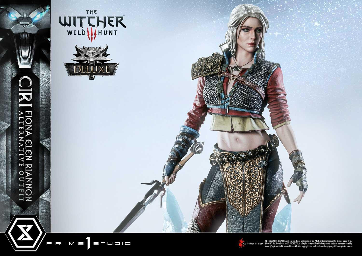 The Witcher 3: Wild Hunt - Ciri - Premium Masterline  (PMW3-10DXS) - 1/4 - Alternative Outfit, DX Bonus Version (Prime 1 Studio) photo 25