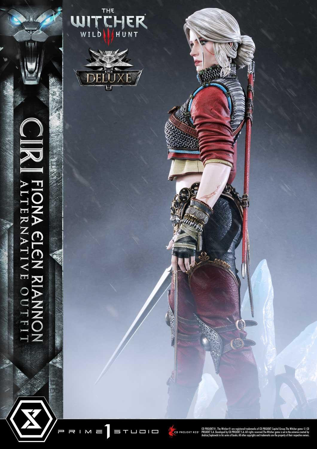 The Witcher 3: Wild Hunt - Ciri - Premium Masterline  (PMW3-10DXS) - 1/4 - Alternative Outfit, DX Bonus Version (Prime 1 Studio) photo 26