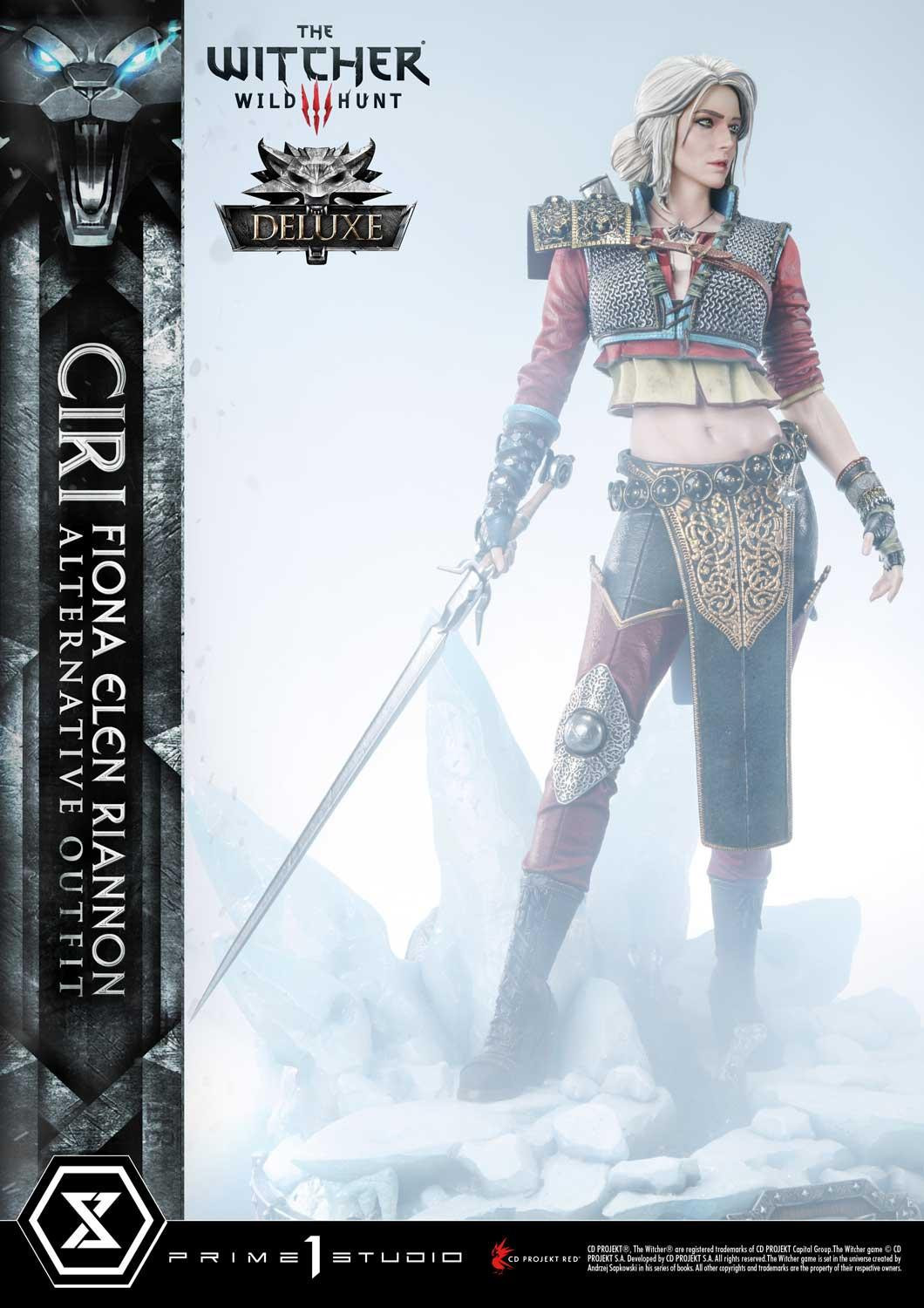 The Witcher 3: Wild Hunt - Ciri - Premium Masterline  (PMW3-10DXS) - 1/4 - Alternative Outfit, DX Bonus Version (Prime 1 Studio) photo 27