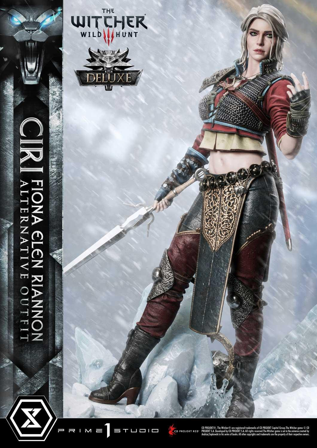 The Witcher 3: Wild Hunt - Ciri - Premium Masterline  (PMW3-10DXS) - 1/4 - Alternative Outfit, DX Bonus Version (Prime 1 Studio) photo 30