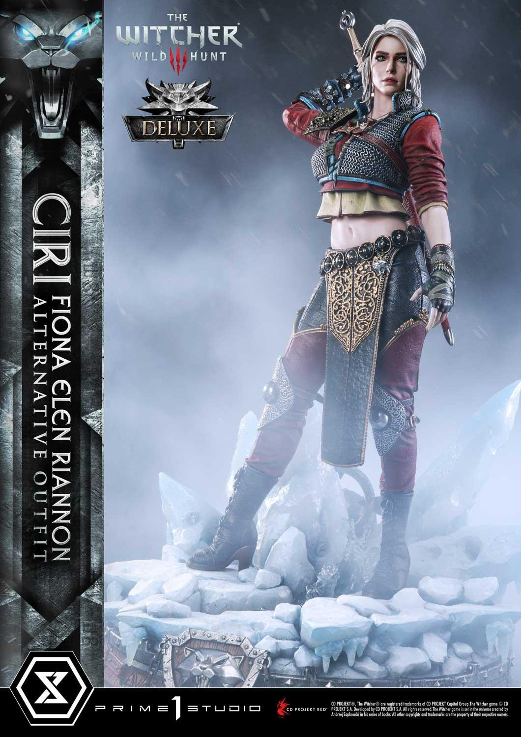 The Witcher 3: Wild Hunt - Ciri - Premium Masterline  (PMW3-10DXS) - 1/4 - Alternative Outfit, DX Bonus Version (Prime 1 Studio) photo 31