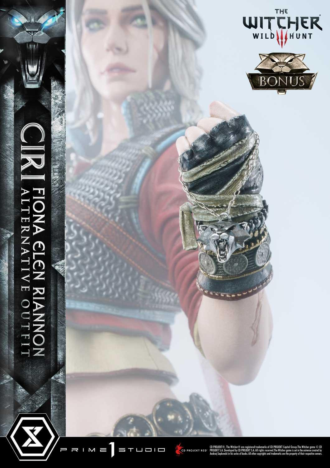 The Witcher 3: Wild Hunt - Ciri - Premium Masterline  (PMW3-10DXS) - 1/4 - Alternative Outfit, DX Bonus Version (Prime 1 Studio) photo 32