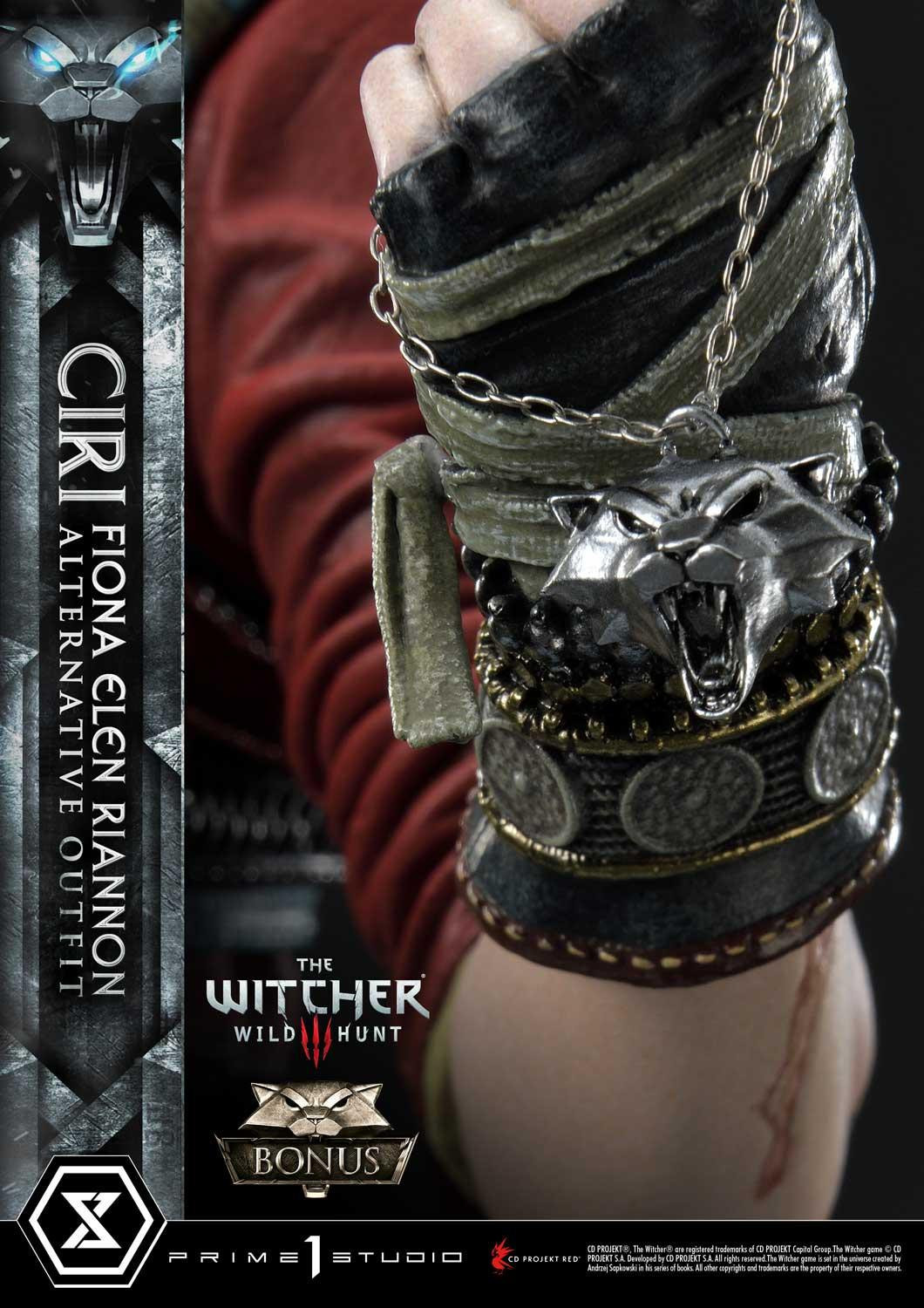 The Witcher 3: Wild Hunt - Ciri - Premium Masterline  (PMW3-10DXS) - 1/4 - Alternative Outfit, DX Bonus Version (Prime 1 Studio) photo 35