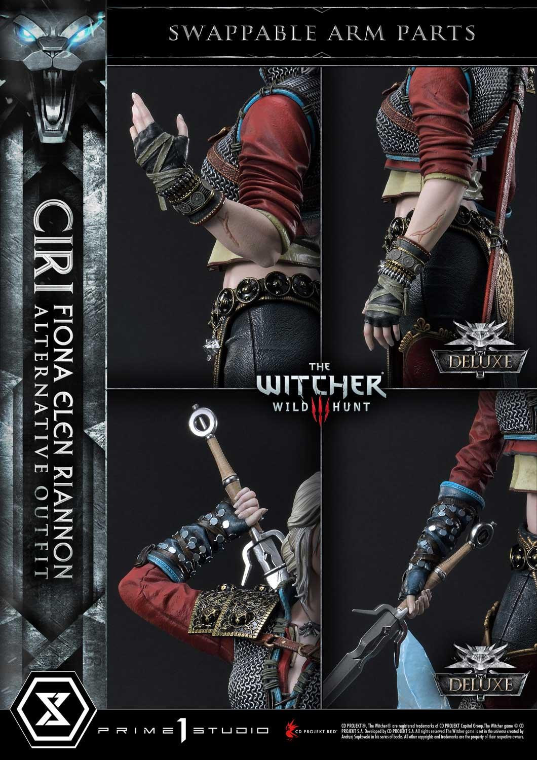 The Witcher 3: Wild Hunt - Ciri - Premium Masterline  (PMW3-10DXS) - 1/4 - Alternative Outfit, DX Bonus Version (Prime 1 Studio) photo 37