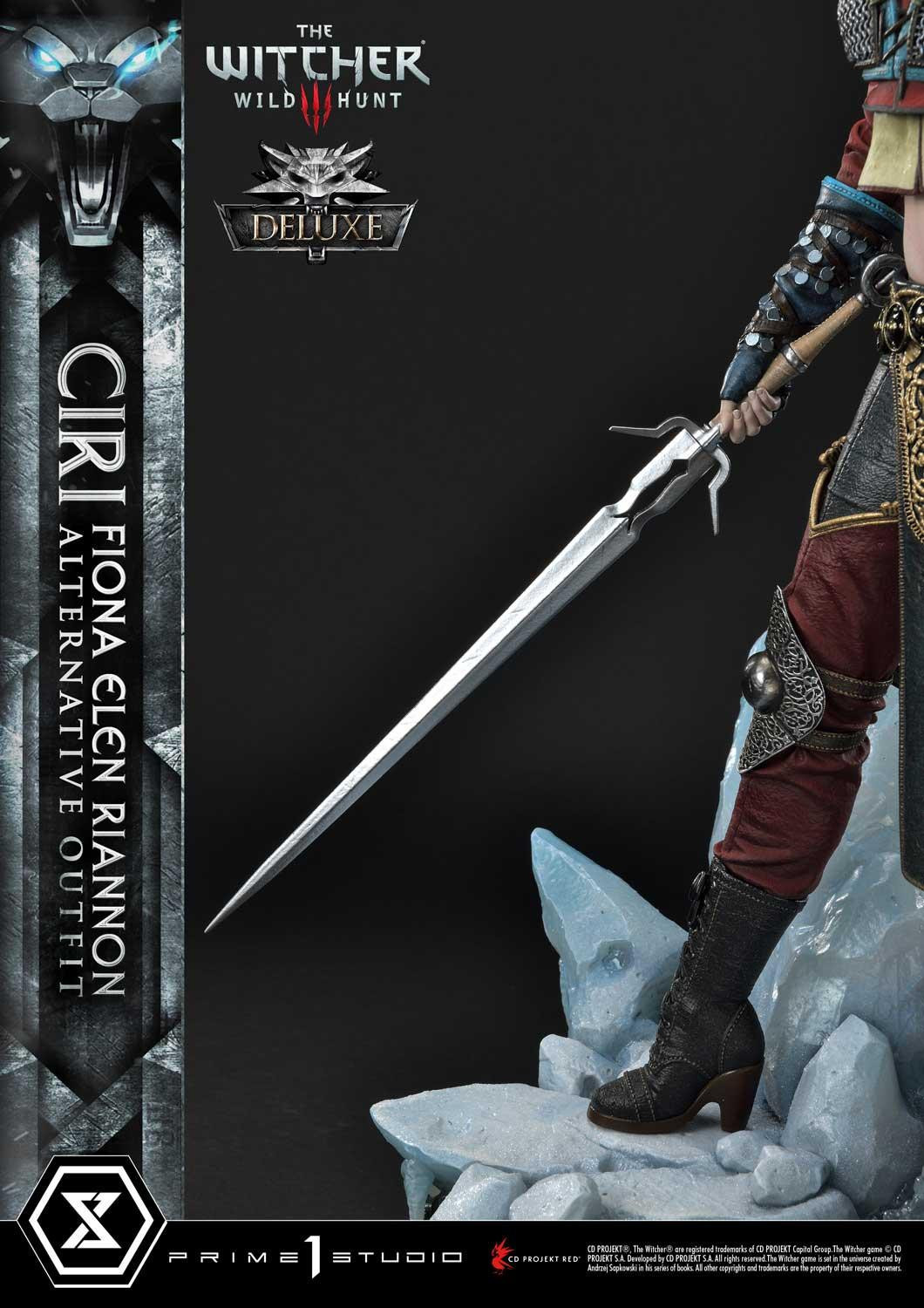 The Witcher 3: Wild Hunt - Ciri - Premium Masterline  (PMW3-10DXS) - 1/4 - Alternative Outfit, DX Bonus Version (Prime 1 Studio) photo 40