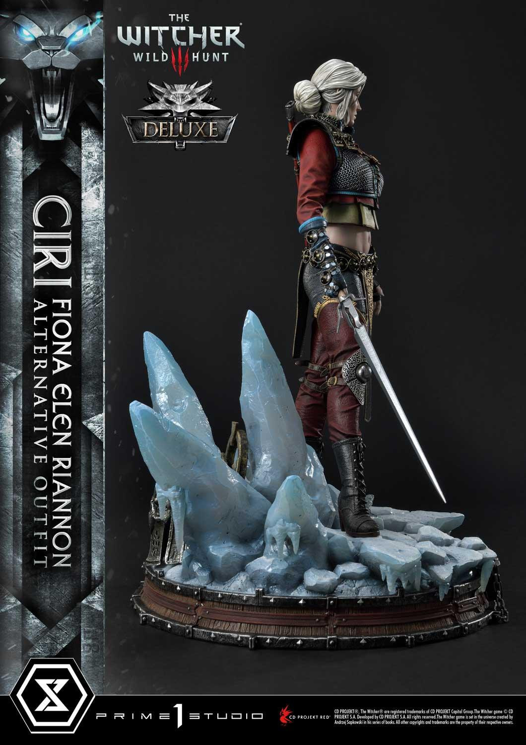 The Witcher 3: Wild Hunt - Ciri - Premium Masterline  (PMW3-10DXS) - 1/4 - Alternative Outfit, DX Bonus Version (Prime 1 Studio) photo 41