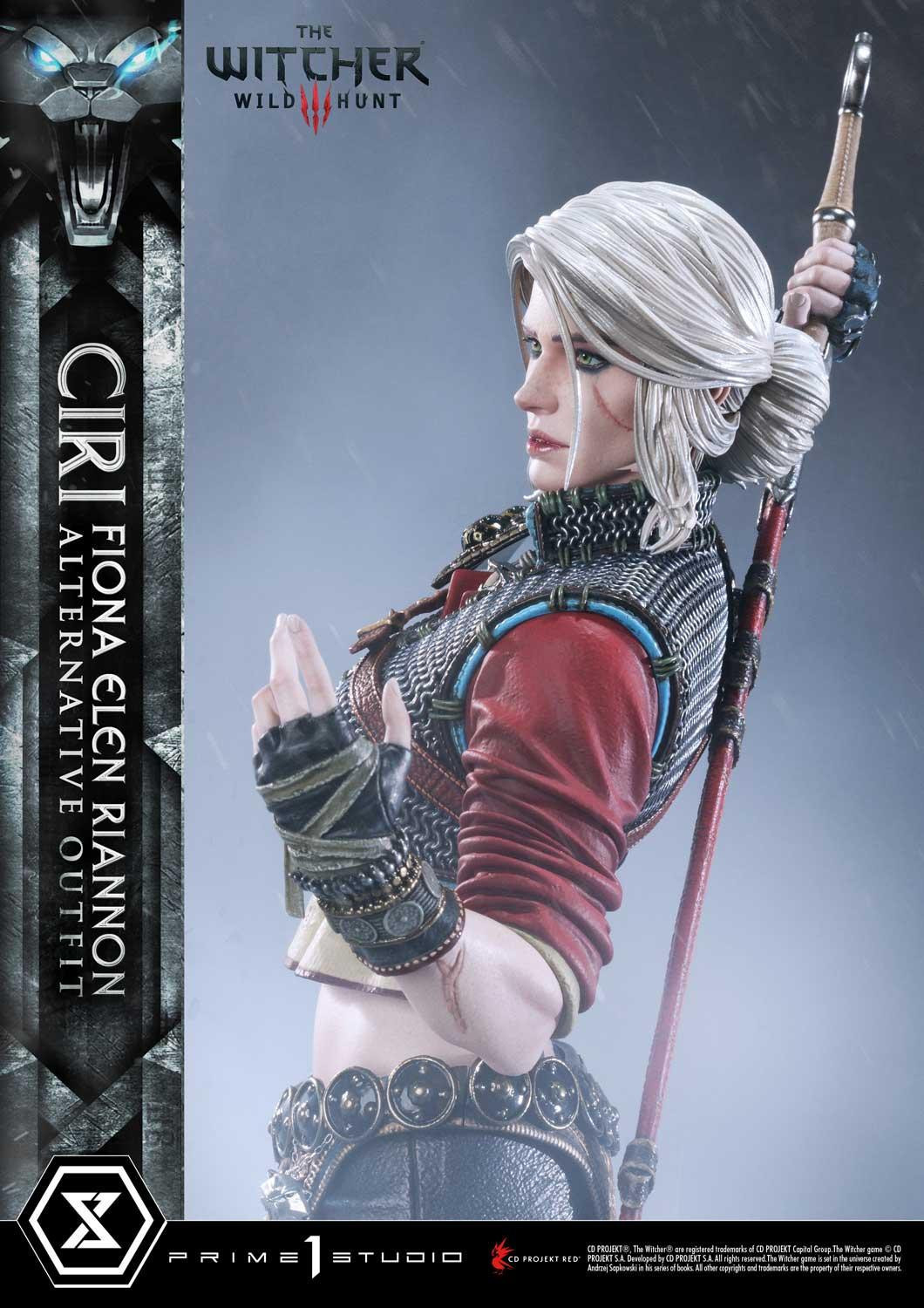 The Witcher 3: Wild Hunt - Ciri - Premium Masterline  (PMW3-10DXS) - 1/4 - Alternative Outfit, DX Bonus Version (Prime 1 Studio) photo 48