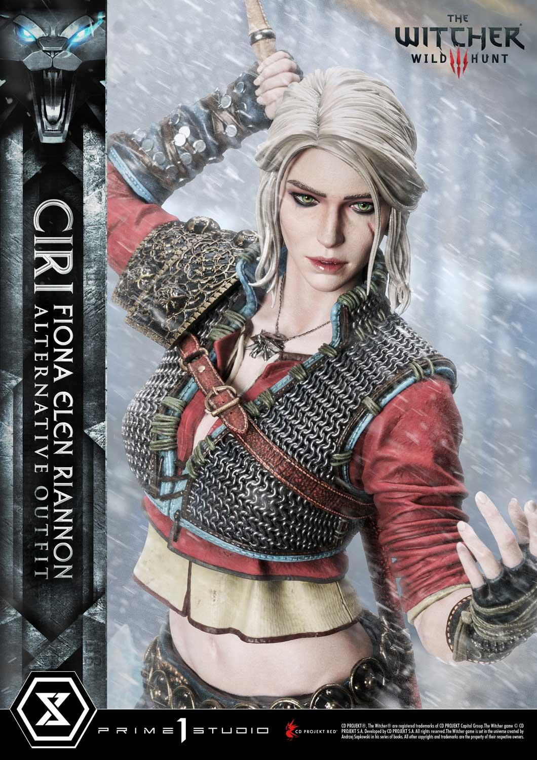 The Witcher 3: Wild Hunt - Ciri - Premium Masterline  (PMW3-10DXS) - 1/4 - Alternative Outfit, DX Bonus Version (Prime 1 Studio) photo 49