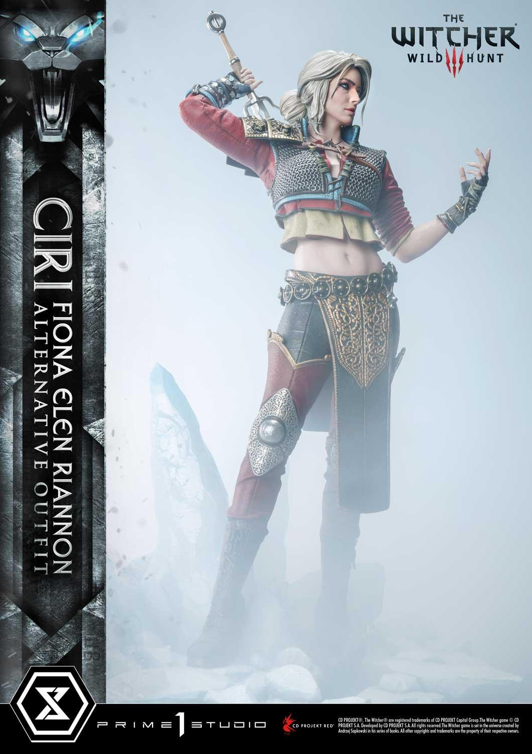 The Witcher 3: Wild Hunt - Ciri - Premium Masterline  (PMW3-10DXS) - 1/4 - Alternative Outfit, DX Bonus Version (Prime 1 Studio) photo 52