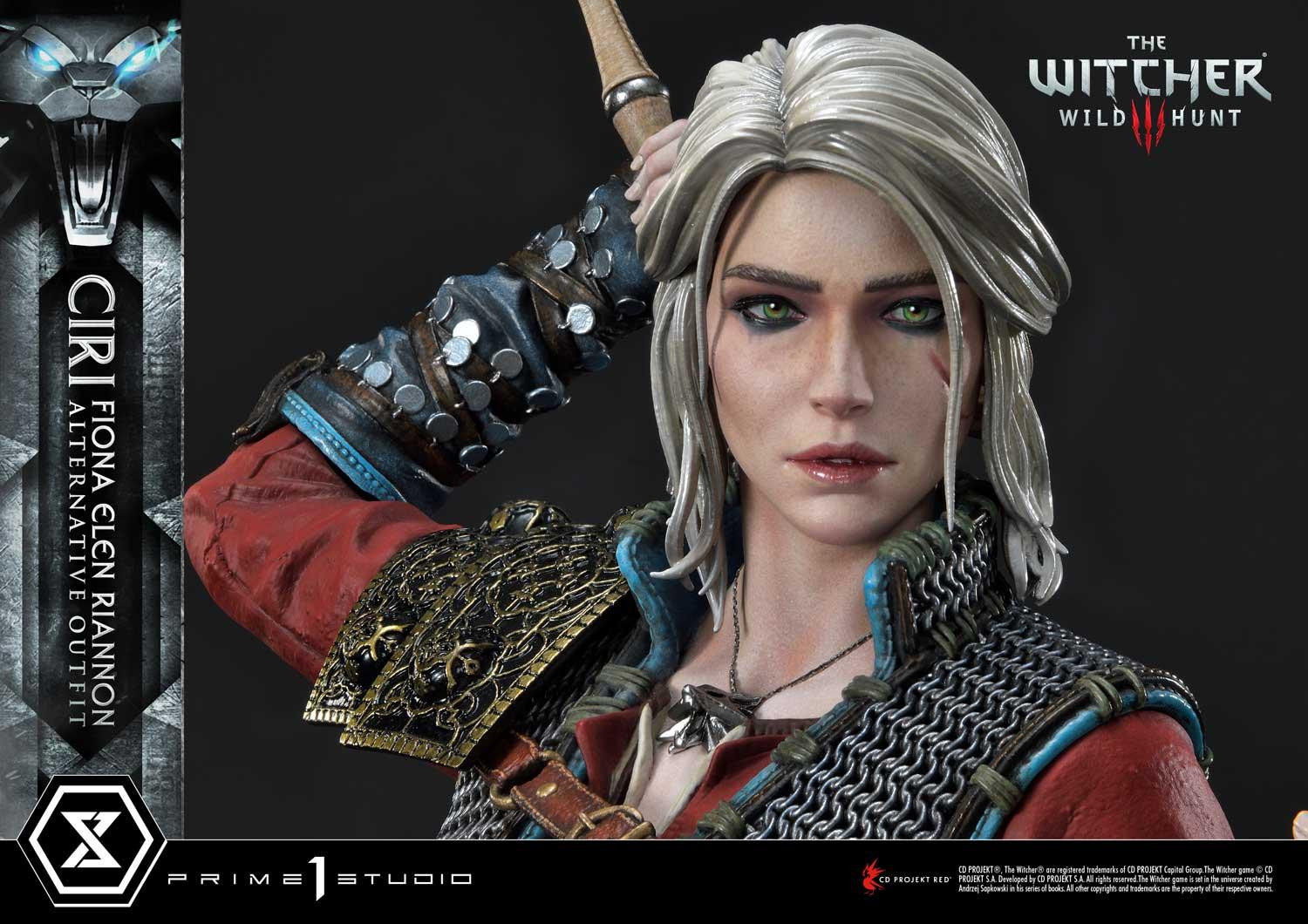 The Witcher 3: Wild Hunt - Ciri - Premium Masterline  (PMW3-10DXS) - 1/4 - Alternative Outfit, DX Bonus Version (Prime 1 Studio) photo 55