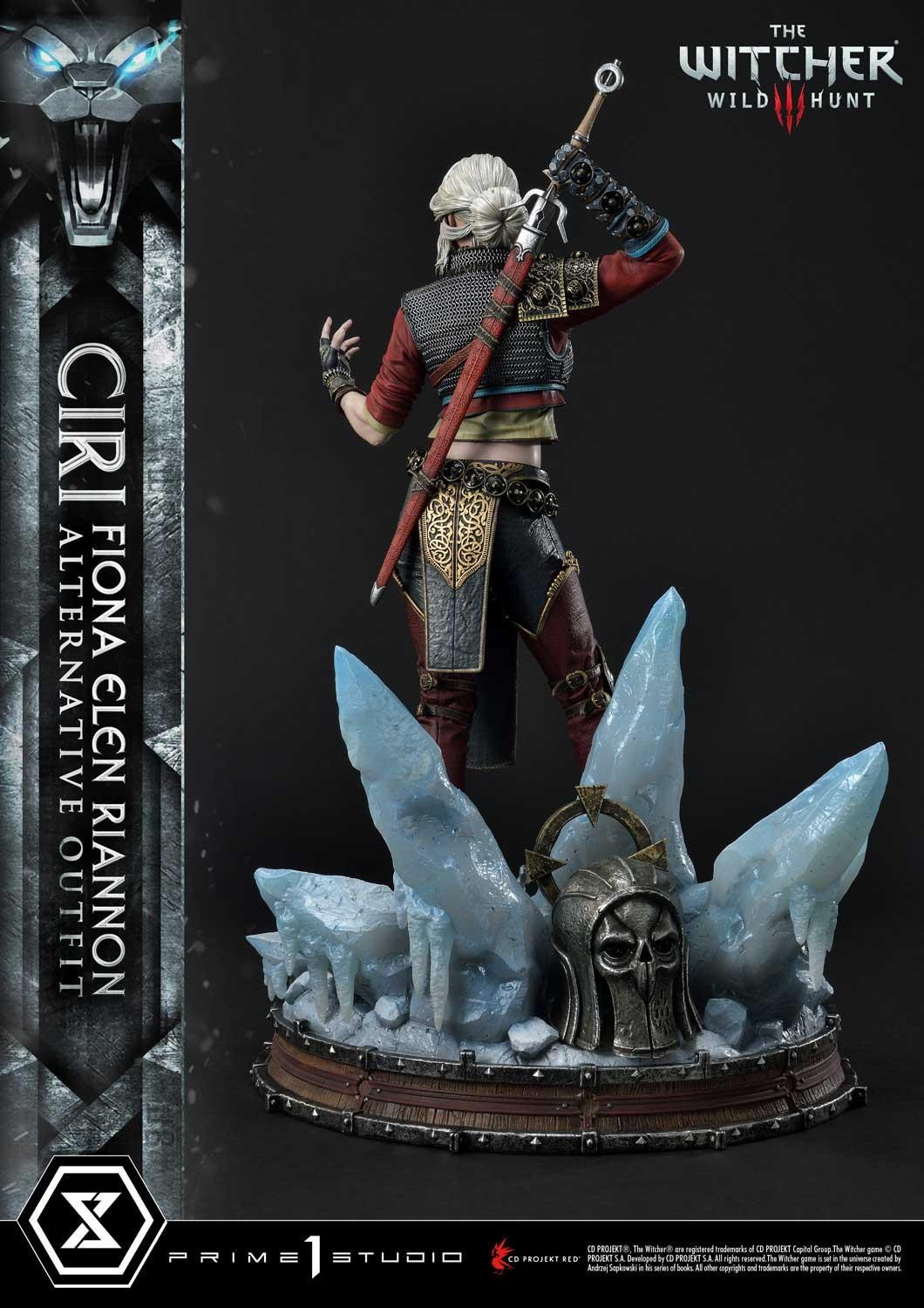 The Witcher 3: Wild Hunt - Ciri - Premium Masterline  (PMW3-10DXS) - 1/4 - Alternative Outfit, DX Bonus Version (Prime 1 Studio) photo 57