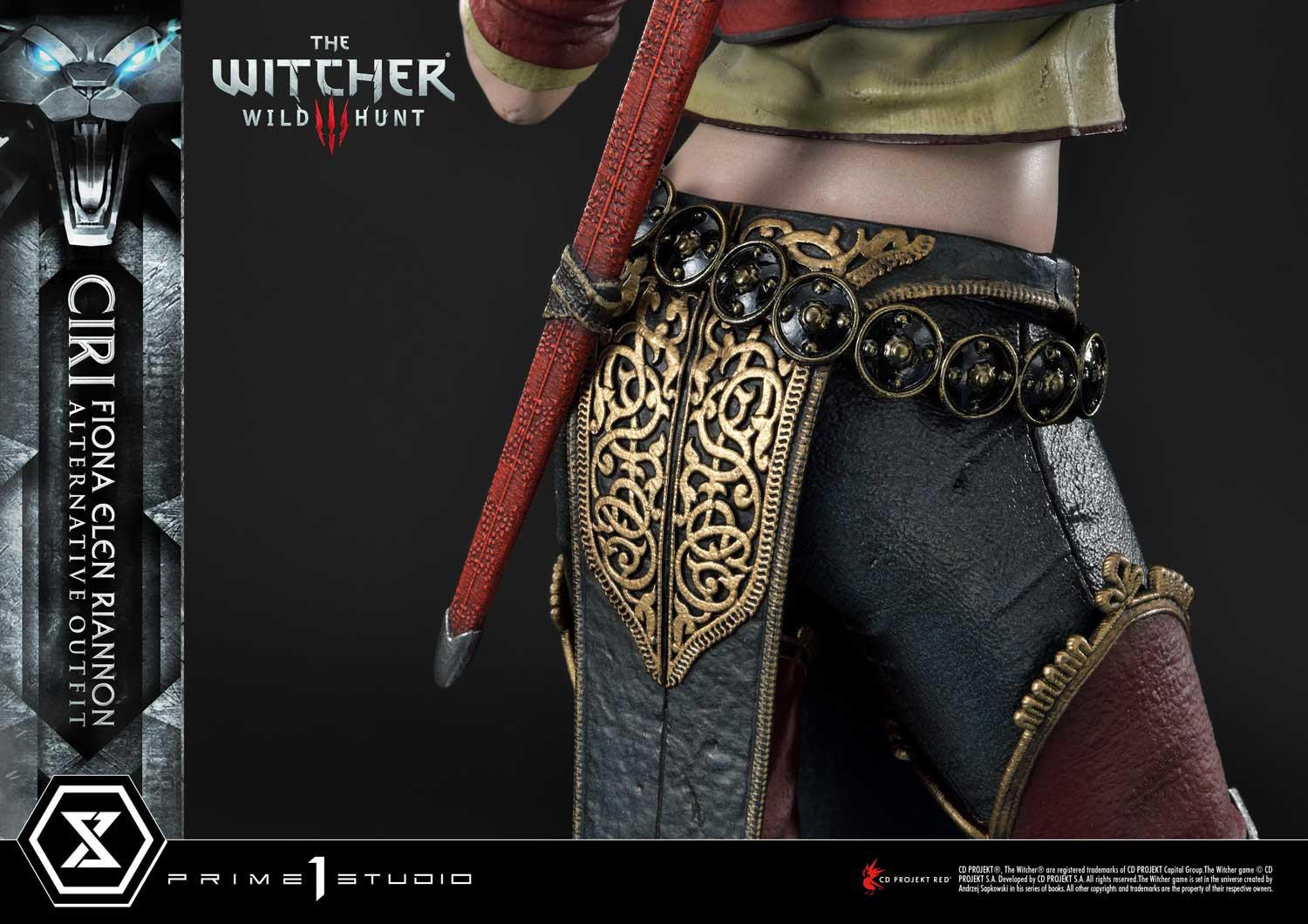 The Witcher 3: Wild Hunt - Ciri - Premium Masterline  (PMW3-10DXS) - 1/4 - Alternative Outfit, DX Bonus Version (Prime 1 Studio) photo 65