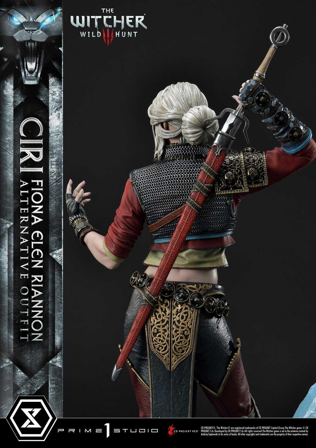 The Witcher 3: Wild Hunt - Ciri - Premium Masterline  (PMW3-10DXS) - 1/4 - Alternative Outfit, DX Bonus Version (Prime 1 Studio) photo 66