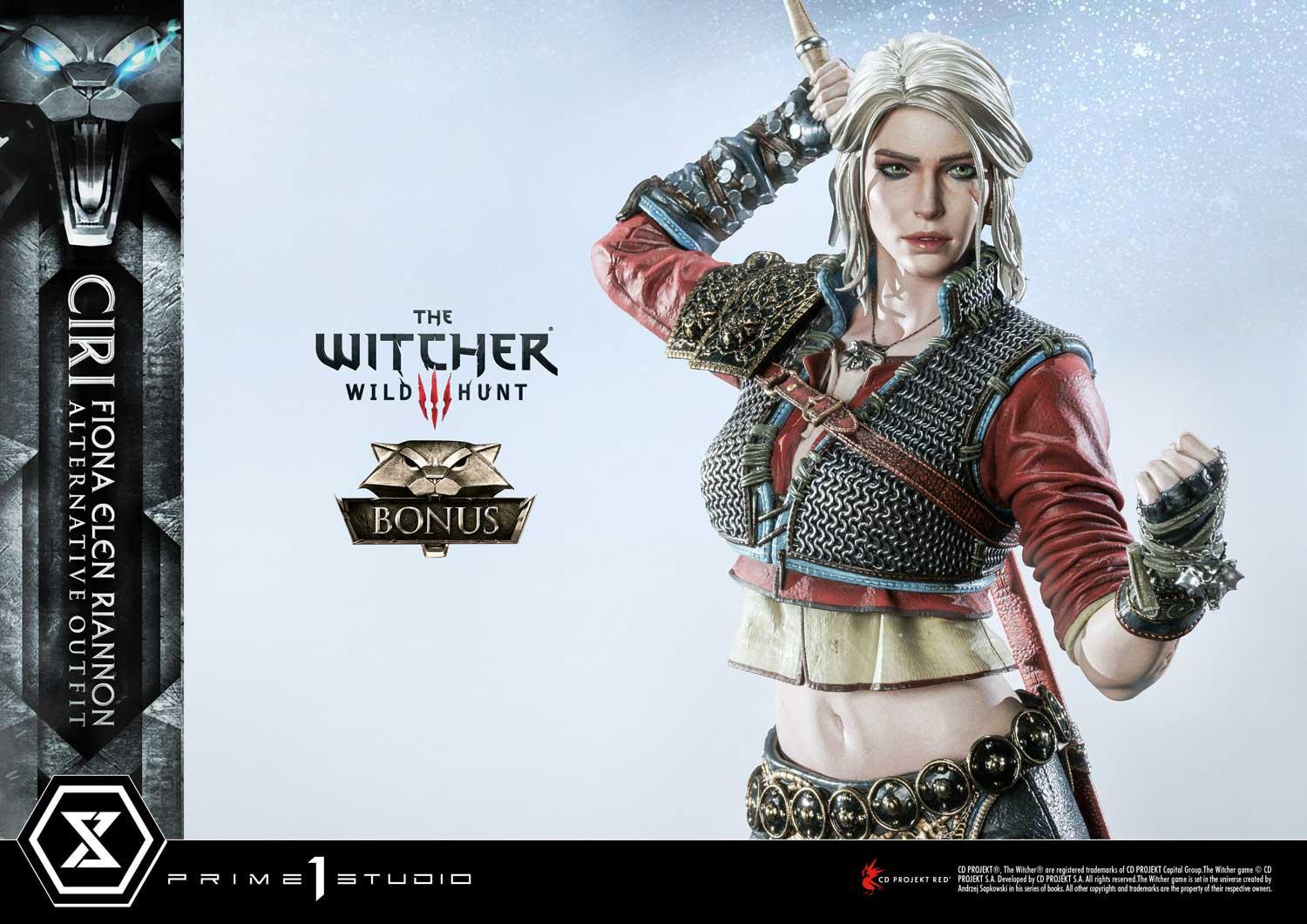 The Witcher 3: Wild Hunt - Ciri - Premium Masterline  (PMW3-10DXS) - 1/4 - Alternative Outfit, DX Bonus Version (Prime 1 Studio) photo 69
