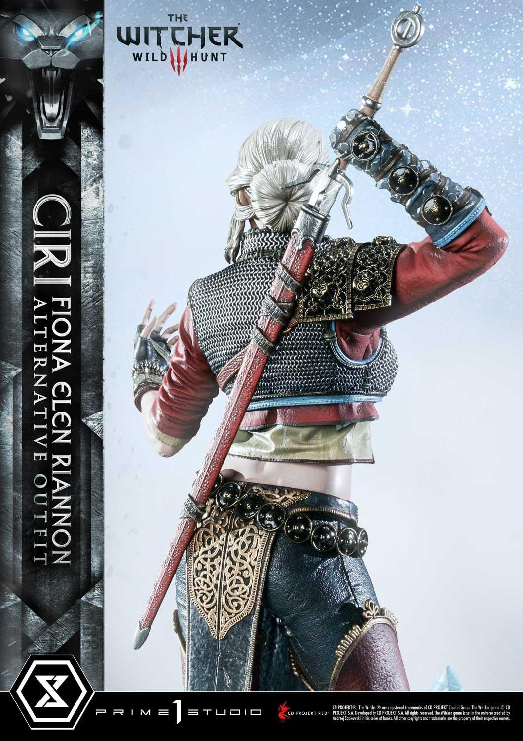 The Witcher 3: Wild Hunt - Ciri - Premium Masterline  (PMW3-10DXS) - 1/4 - Alternative Outfit, DX Bonus Version (Prime 1 Studio) photo 74