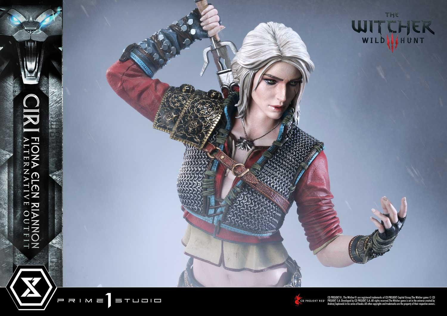The Witcher 3: Wild Hunt - Ciri - Premium Masterline  (PMW3-10DXS) - 1/4 - Alternative Outfit, DX Bonus Version (Prime 1 Studio) photo 76