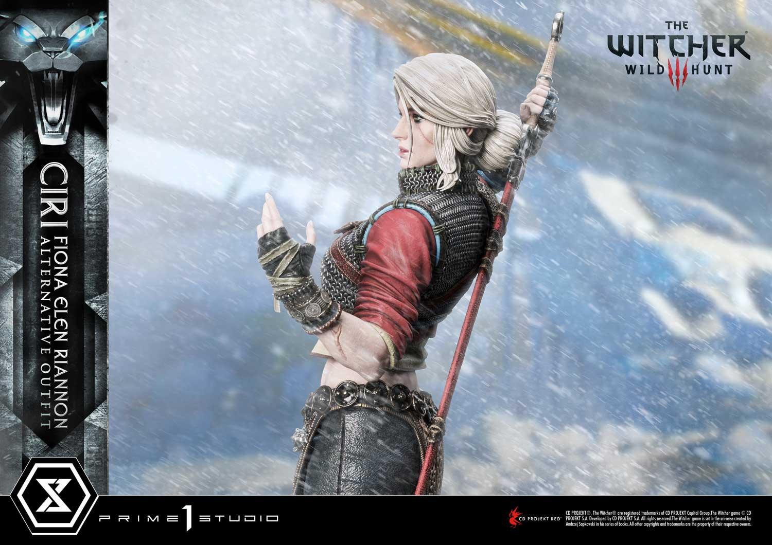 The Witcher 3: Wild Hunt - Ciri - Premium Masterline  (PMW3-10DXS) - 1/4 - Alternative Outfit, DX Bonus Version (Prime 1 Studio) photo 77
