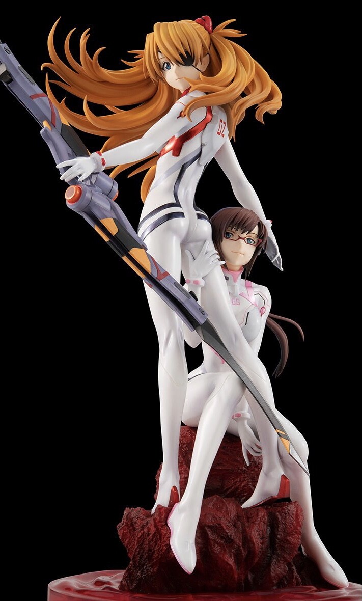 Shin Evangelion Gekijouban:|| - Makinami Mari Illustrious - Souryuu Asuka Langley - Precious G.E.M. (MegaHouse) photo 4