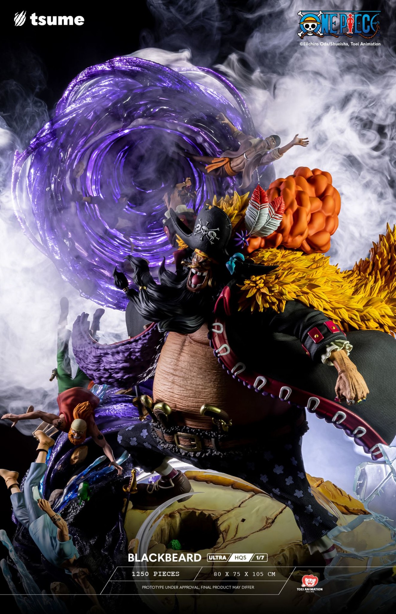 One Piece - Marshall D. Teach - ULTRA HQS - 1/7 (Tsume) photo 2