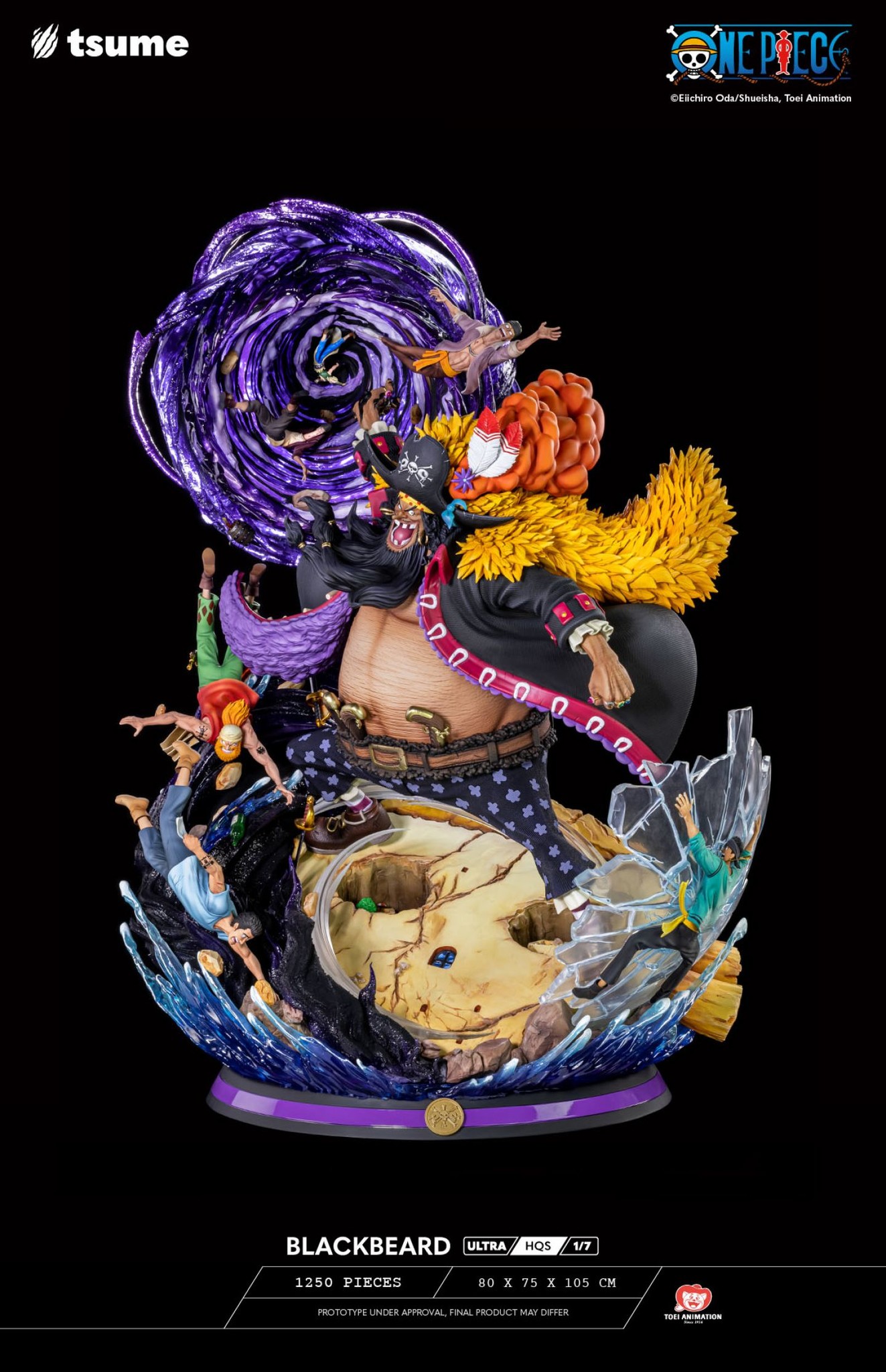 One Piece - Marshall D. Teach - ULTRA HQS - 1/7 (Tsume) photo 6