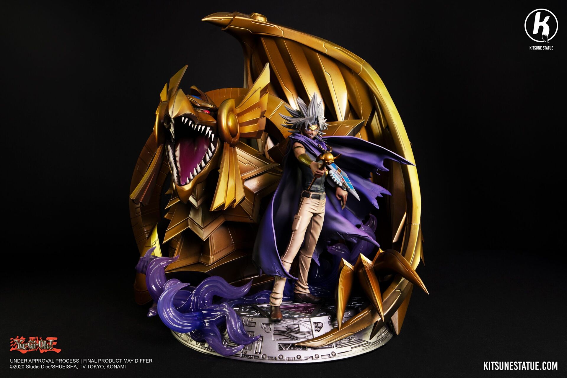 Yu-Gi-Oh! Duel Monsters - Raa no Yokushinryuu - Yami Marik - 1/7 (Kitsune Statue) photo 2
