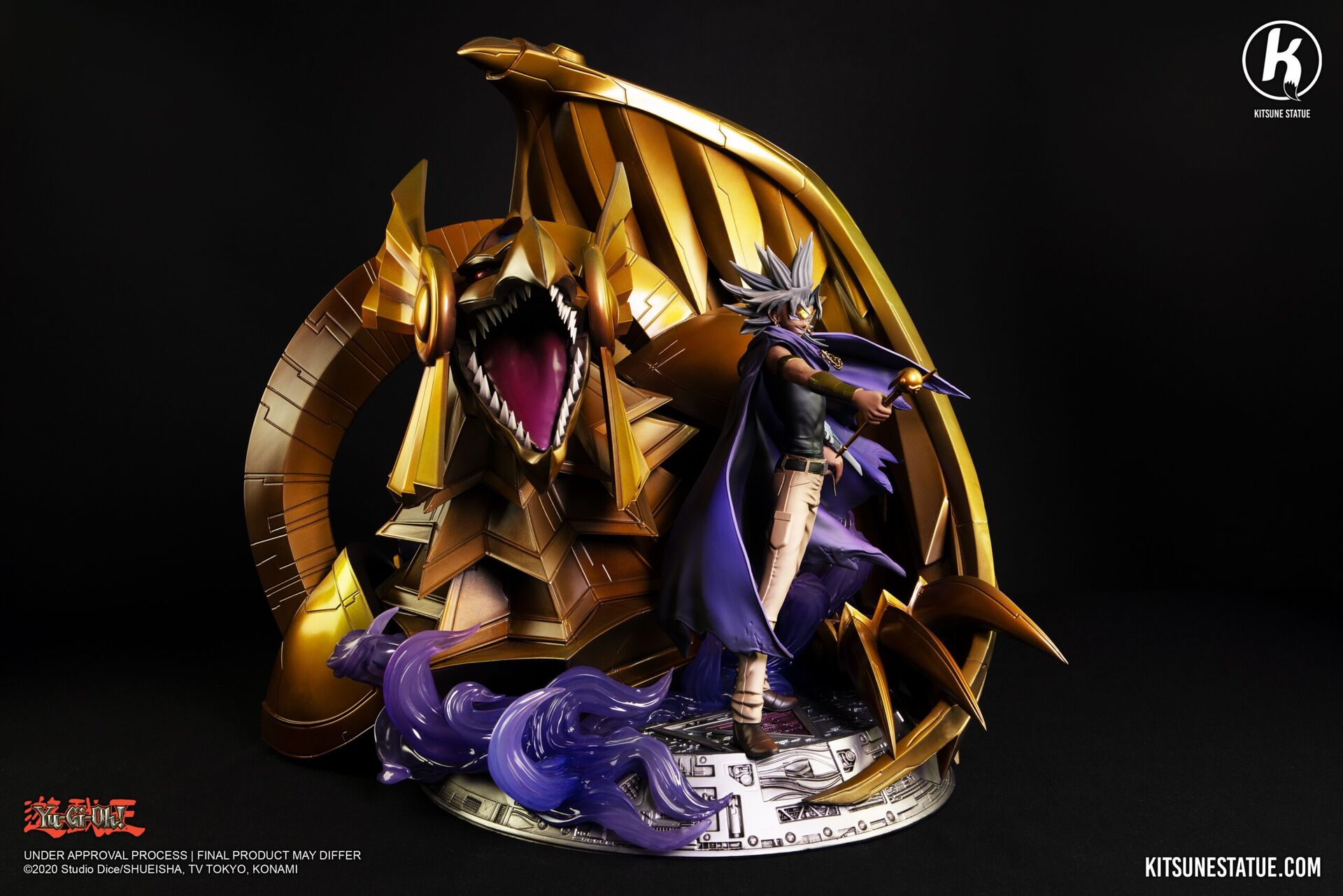 Yu-Gi-Oh! Duel Monsters - Raa no Yokushinryuu - Yami Marik - 1/7 (Kitsune Statue) photo 3
