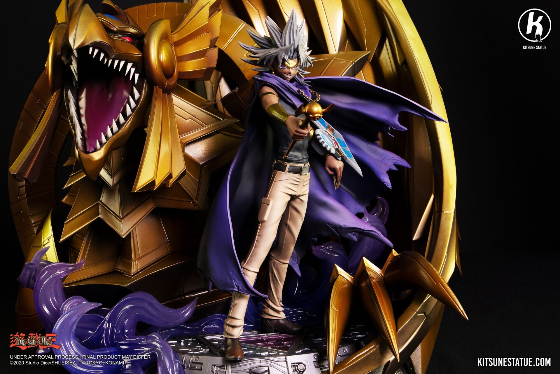 Yu-Gi-Oh! Duel Monsters - Raa no Yokushinryuu - Yami Marik - 1/7 (Kitsune Statue) photo 6