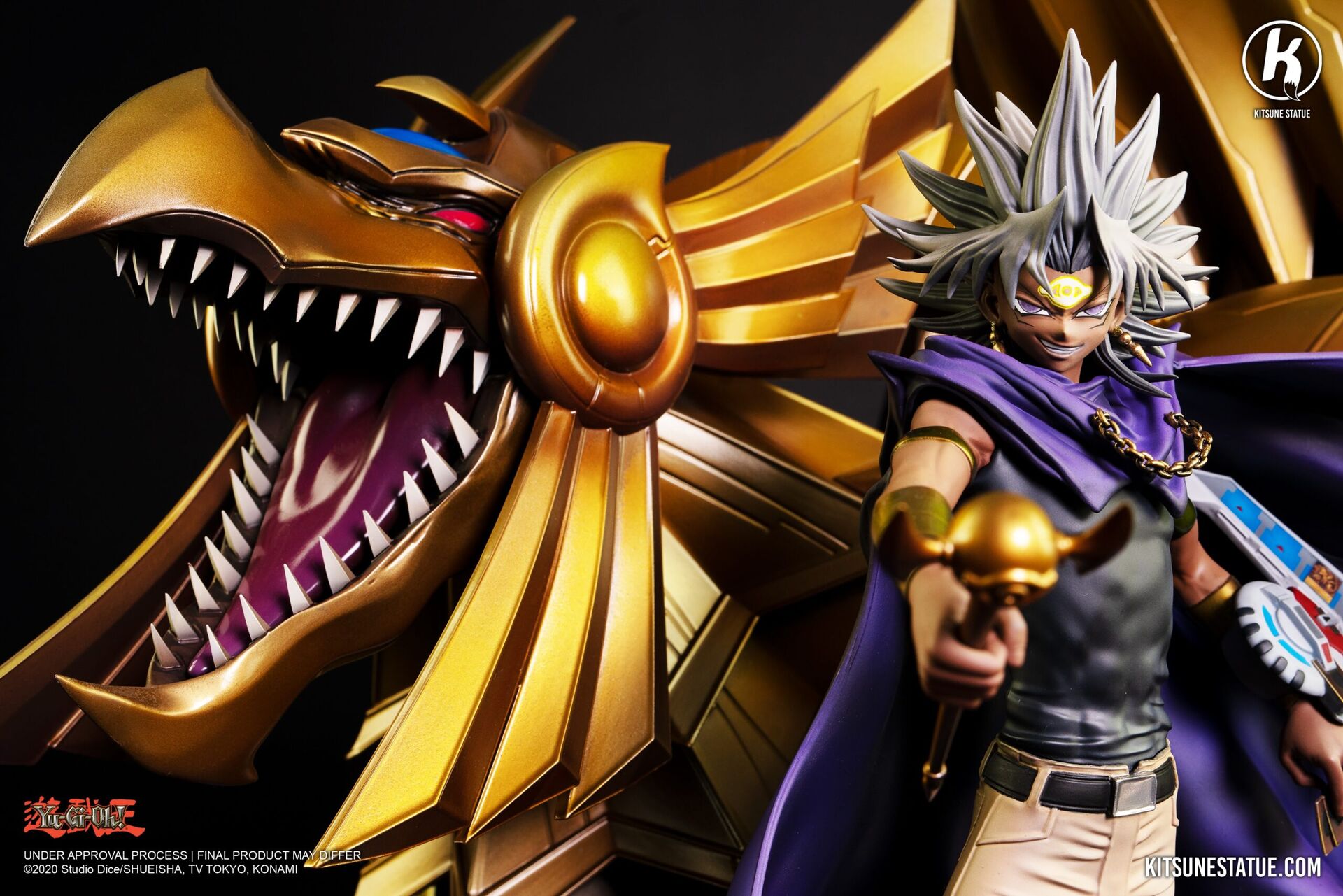 Yu-Gi-Oh! Duel Monsters - Raa no Yokushinryuu - Yami Marik - 1/7 (Kitsune Statue) photo 7