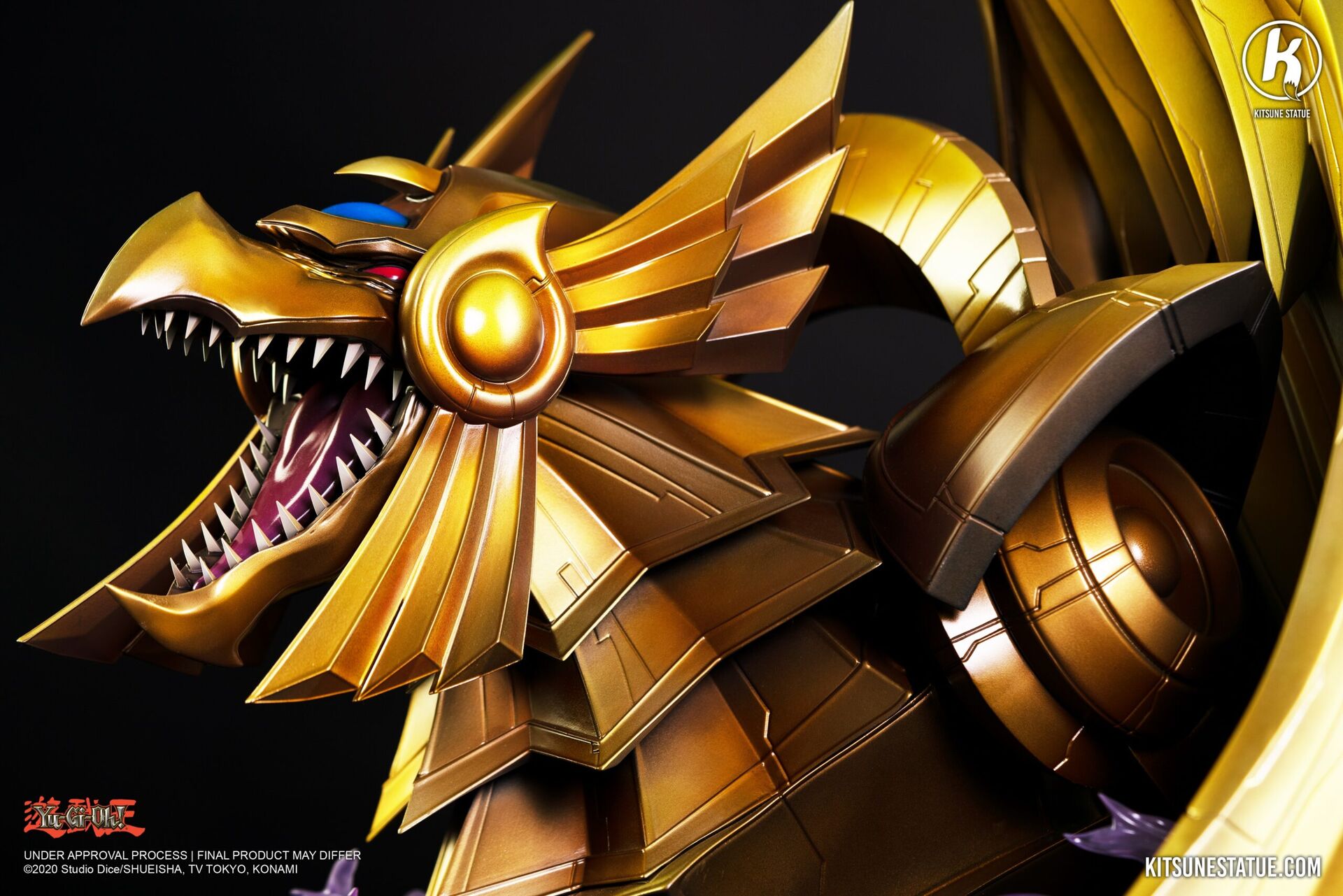 Yu-Gi-Oh! Duel Monsters - Raa no Yokushinryuu - Yami Marik - 1/7 (Kitsune Statue) photo 8
