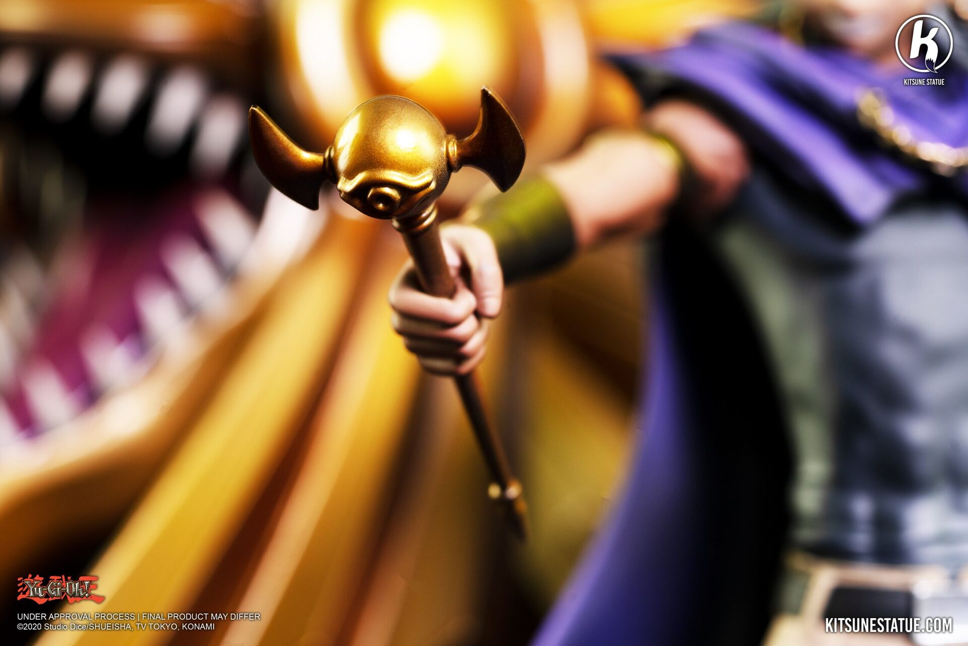 Yu-Gi-Oh! Duel Monsters - Raa no Yokushinryuu - Yami Marik - 1/7 (Kitsune Statue) photo 11
