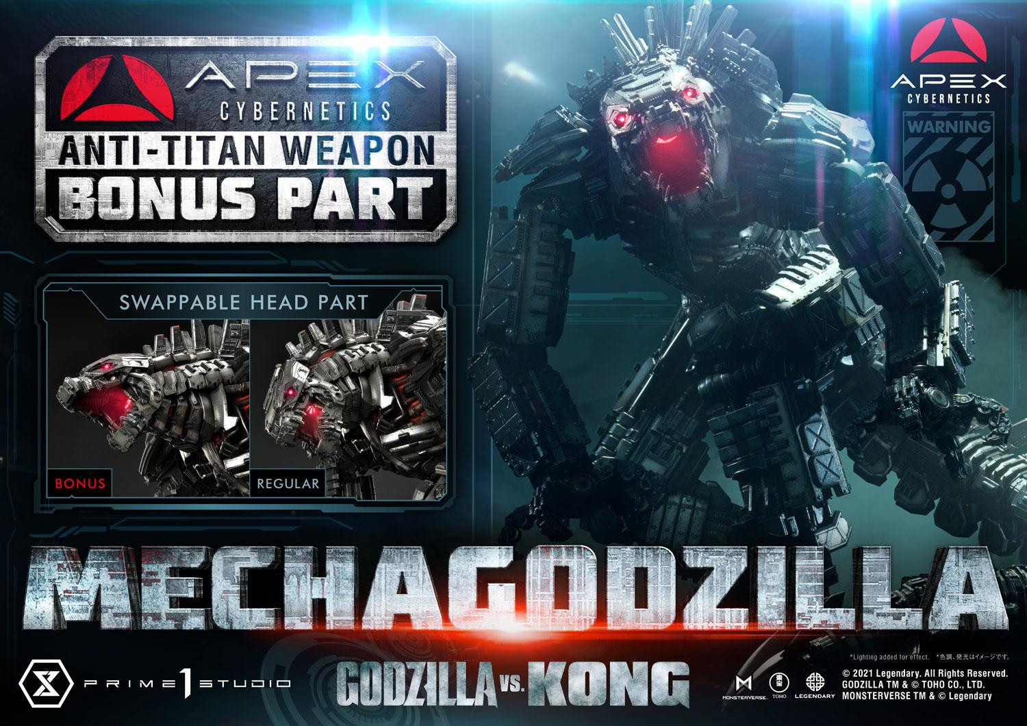 Godzilla vs. Kong - MechaGojira - Ultimate Diorama Masterline  (UDMGVK-06S) - Bonus Version (Prime 1 Studio) photo 12