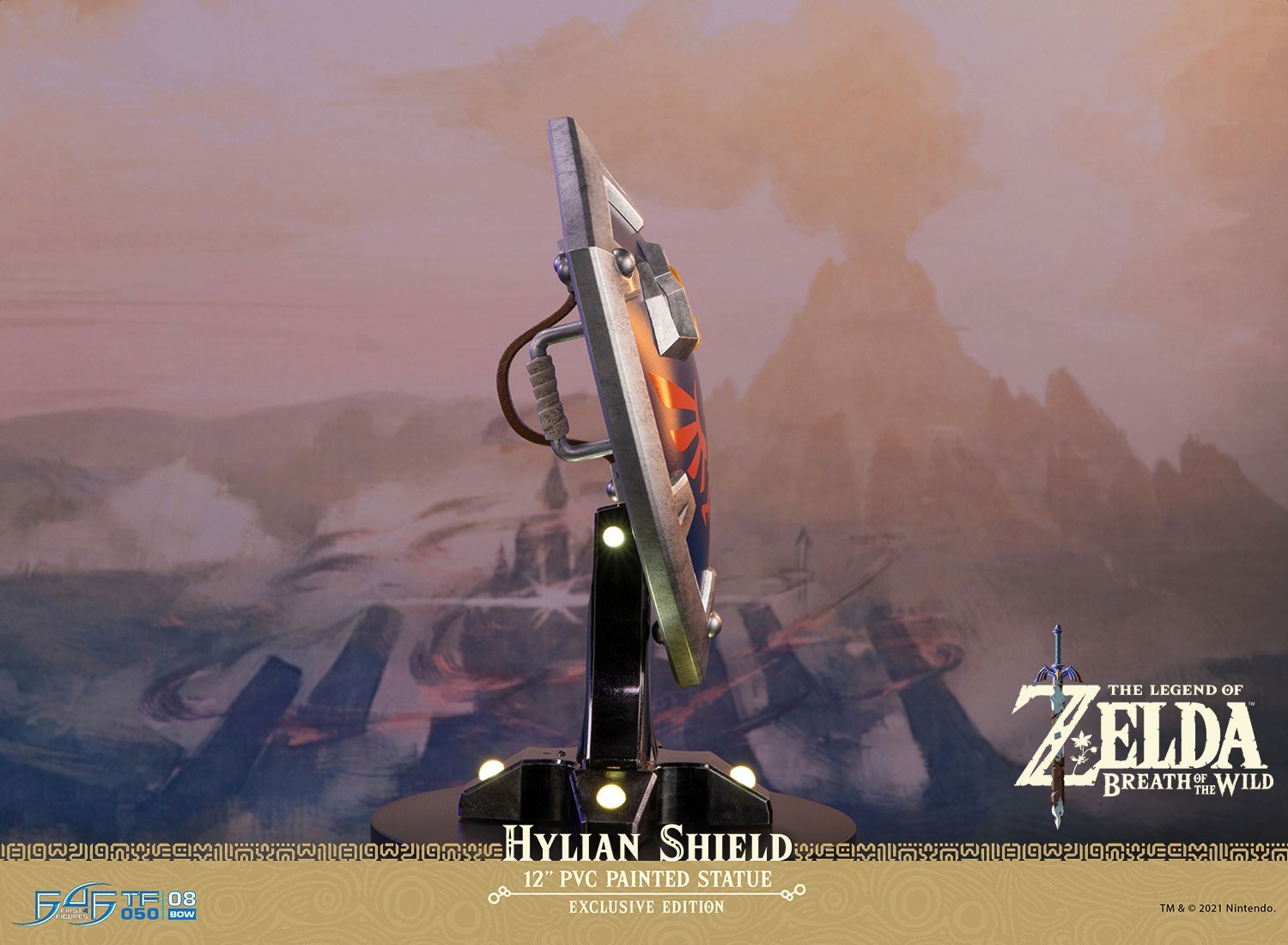 Zelda no Densetsu: Breath of the Wild - True Form  (TF050|08BOW) - Hylian Shield - Collector's Edition (First 4 Figures) photo 2
