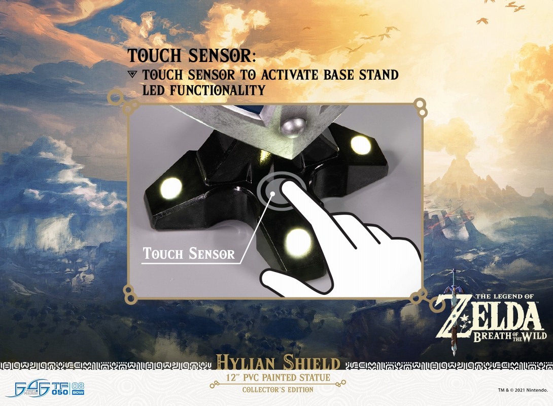 Zelda no Densetsu: Breath of the Wild - True Form  (TF050|08BOW) - Hylian Shield - Collector's Edition (First 4 Figures) photo 3