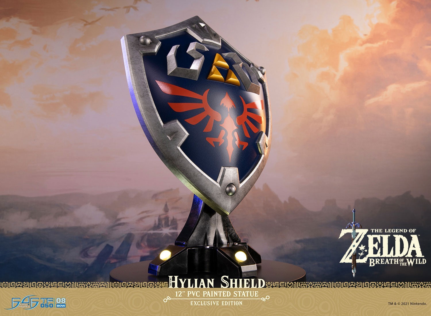 Zelda no Densetsu: Breath of the Wild - True Form  (TF050|08BOW) - Hylian Shield - Collector's Edition (First 4 Figures) photo 4