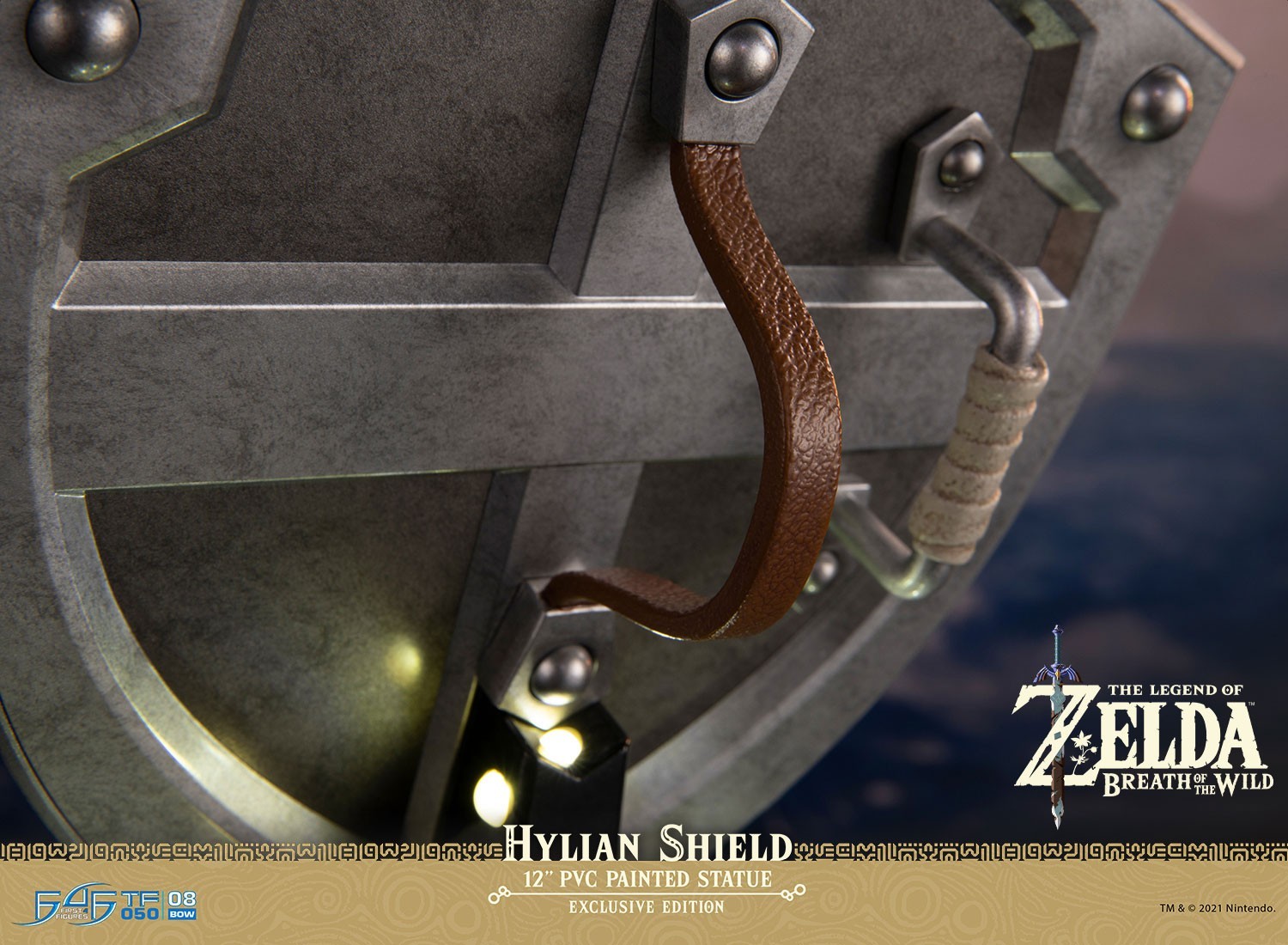 Zelda no Densetsu: Breath of the Wild - True Form  (TF050|08BOW) - Hylian Shield - Collector's Edition (First 4 Figures) photo 8
