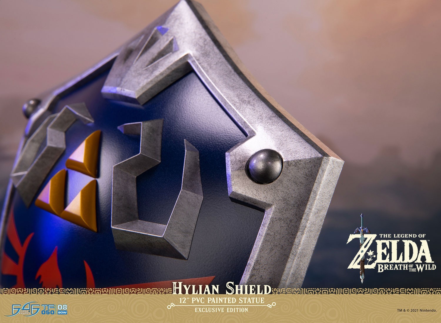 Zelda no Densetsu: Breath of the Wild - True Form  (TF050|08BOW) - Hylian Shield - Collector's Edition (First 4 Figures) photo 9