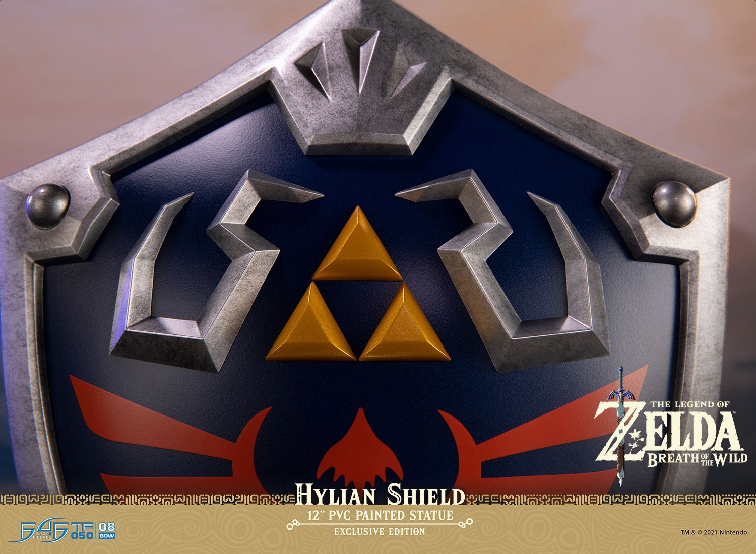 Zelda no Densetsu: Breath of the Wild - True Form  (TF050|08BOW) - Hylian Shield - Collector's Edition (First 4 Figures) photo 11