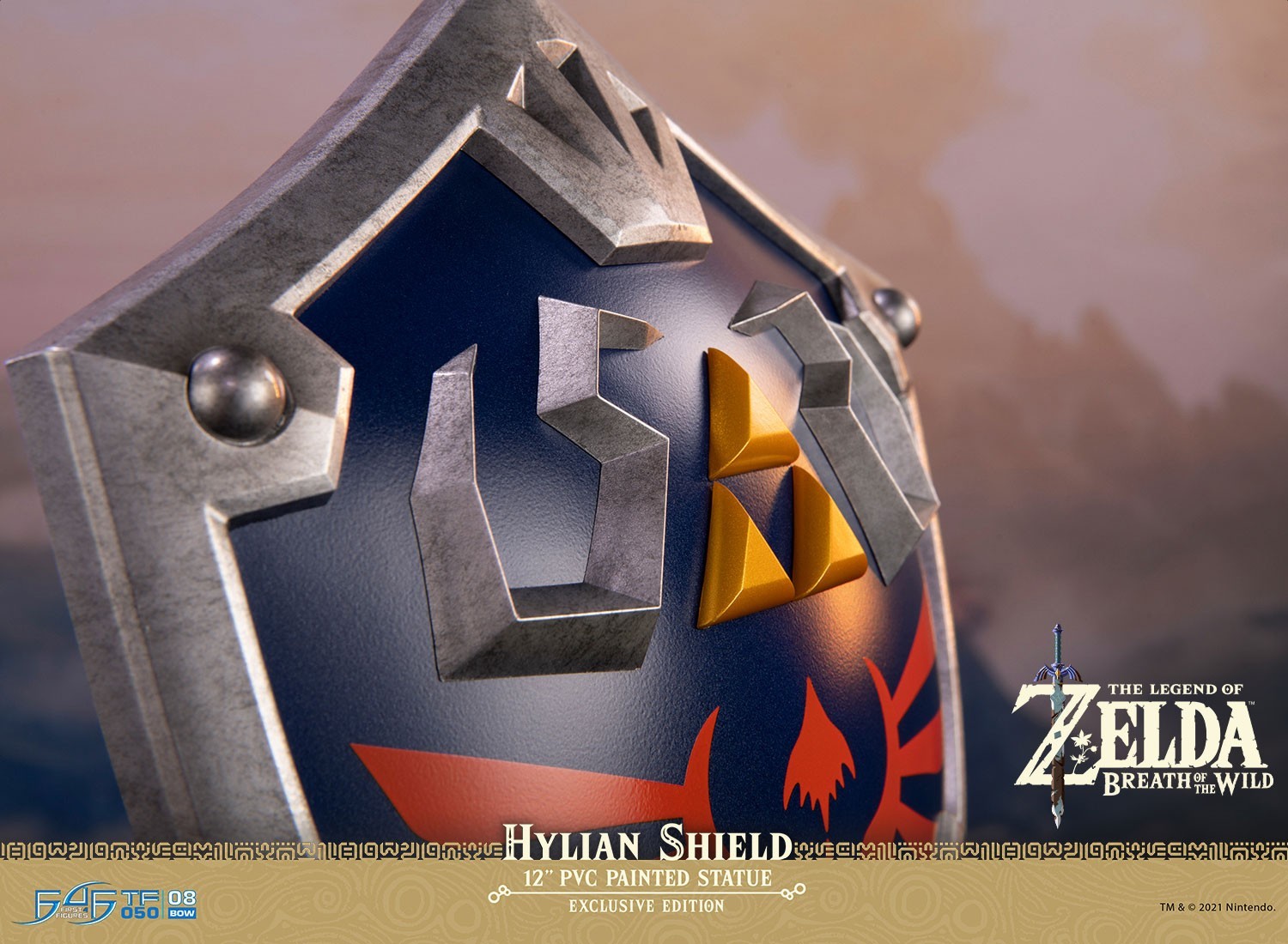 Zelda no Densetsu: Breath of the Wild - True Form  (TF050|08BOW) - Hylian Shield - Collector's Edition (First 4 Figures) photo 12