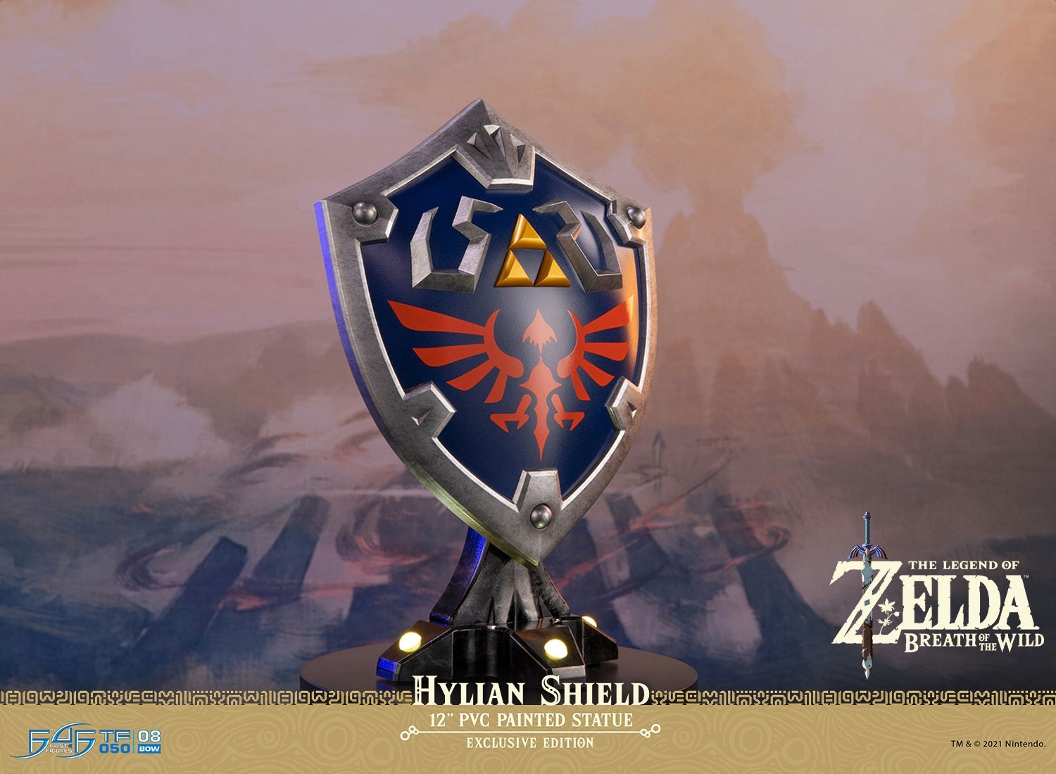Zelda no Densetsu: Breath of the Wild - True Form  (TF050|08BOW) - Hylian Shield - Collector's Edition (First 4 Figures) photo 14