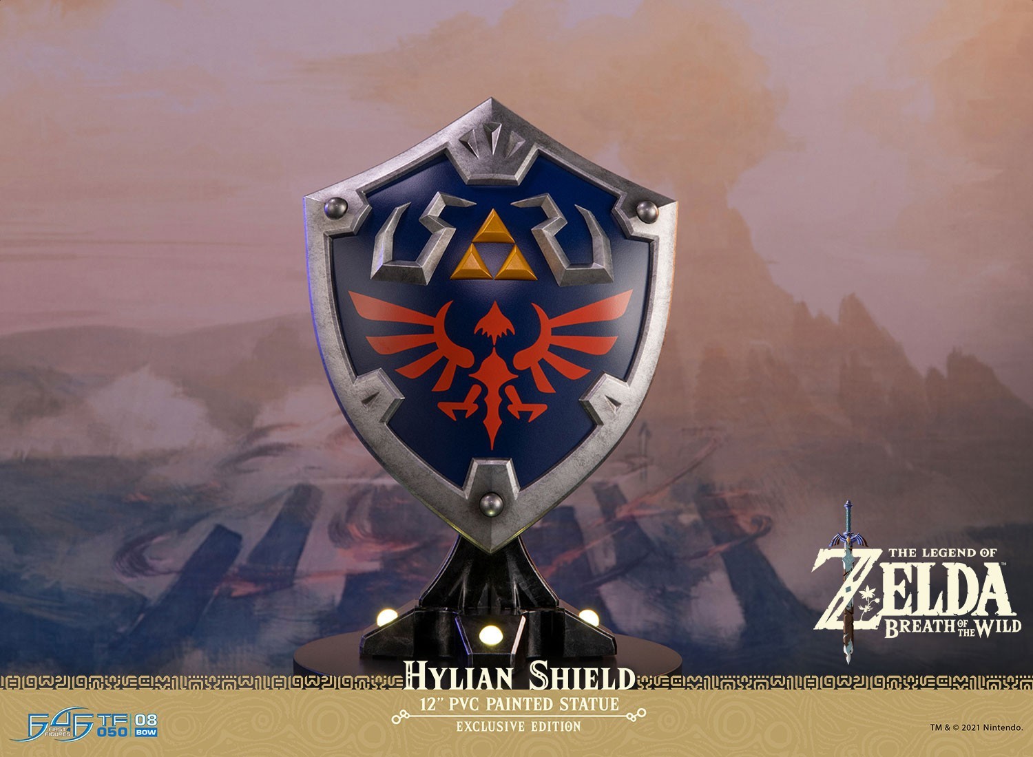 Zelda no Densetsu: Breath of the Wild - True Form  (TF050|08BOW) - Hylian Shield - Collector's Edition (First 4 Figures) photo 15