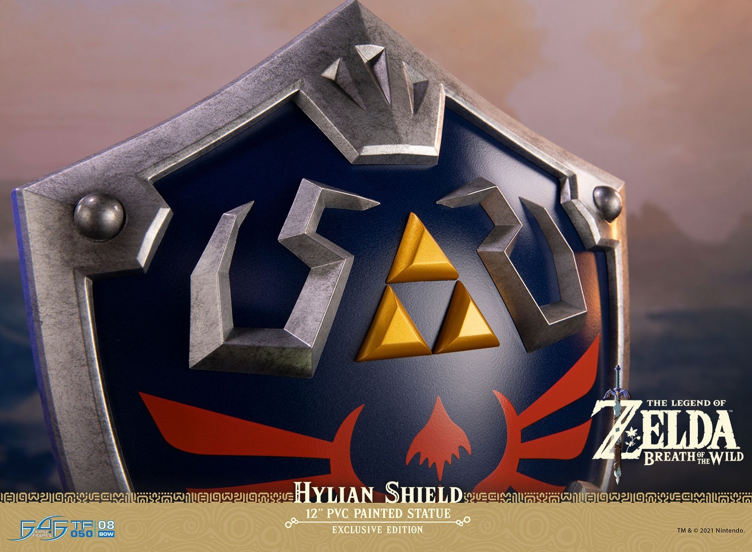 Zelda no Densetsu: Breath of the Wild - True Form  (TF050|08BOW) - Hylian Shield - Collector's Edition (First 4 Figures) photo 16