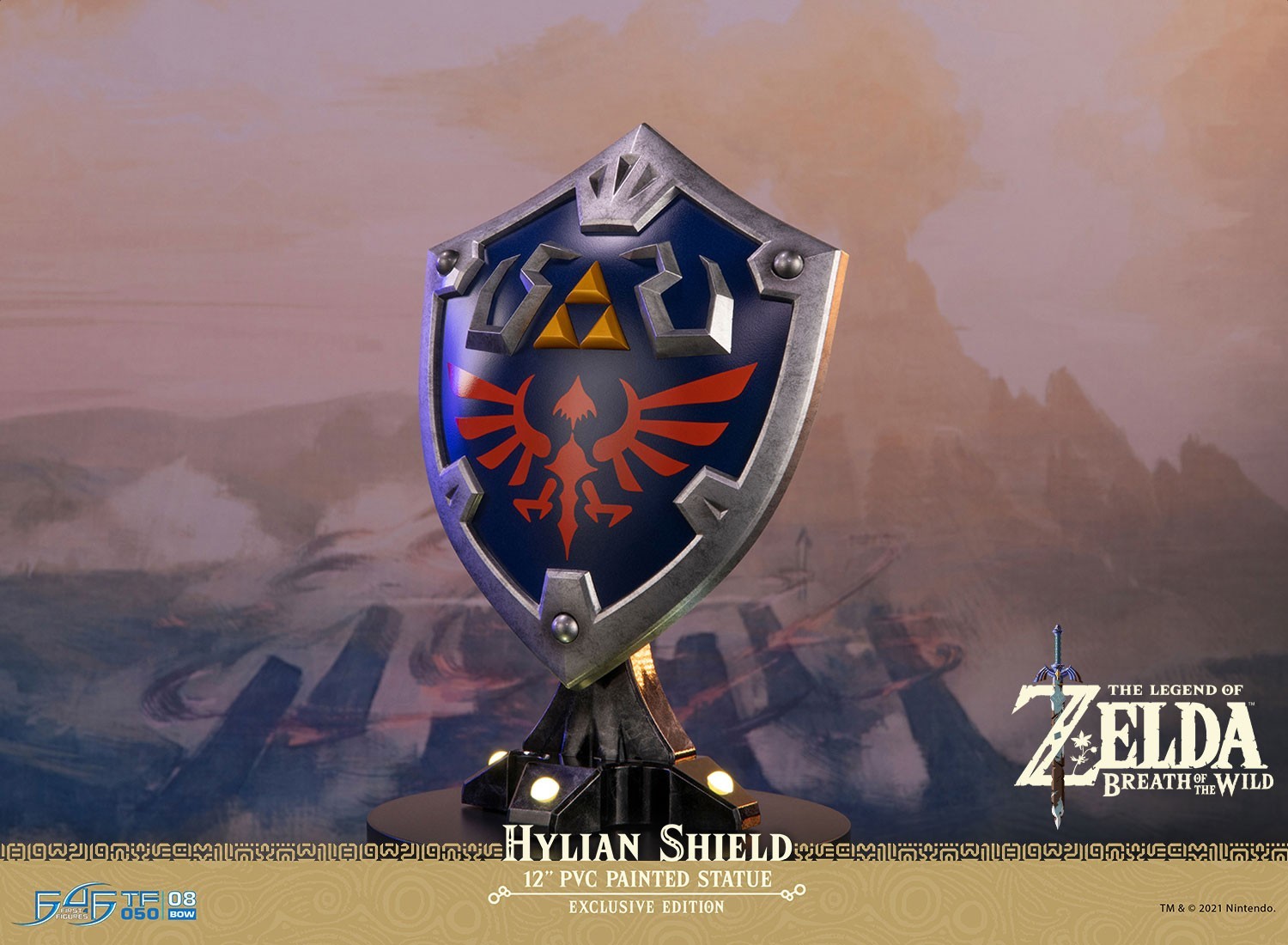Zelda no Densetsu: Breath of the Wild - True Form  (TF050|08BOW) - Hylian Shield - Collector's Edition (First 4 Figures) photo 17