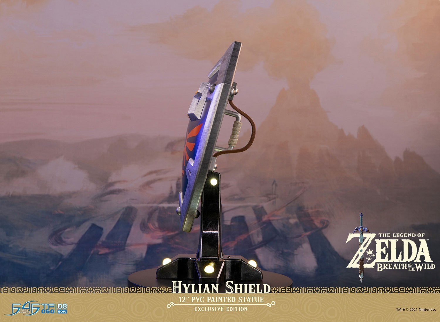 Zelda no Densetsu: Breath of the Wild - True Form  (TF050|08BOW) - Hylian Shield - Collector's Edition (First 4 Figures) photo 18
