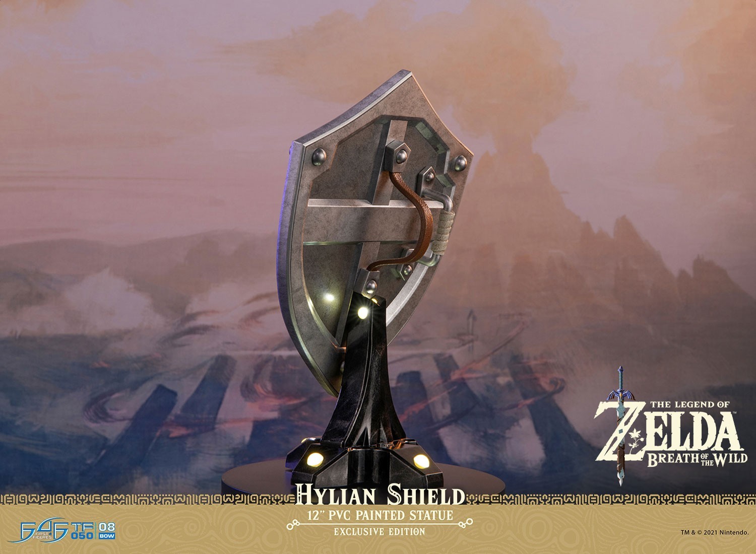 Zelda no Densetsu: Breath of the Wild - True Form  (TF050|08BOW) - Hylian Shield - Collector's Edition (First 4 Figures) photo 19