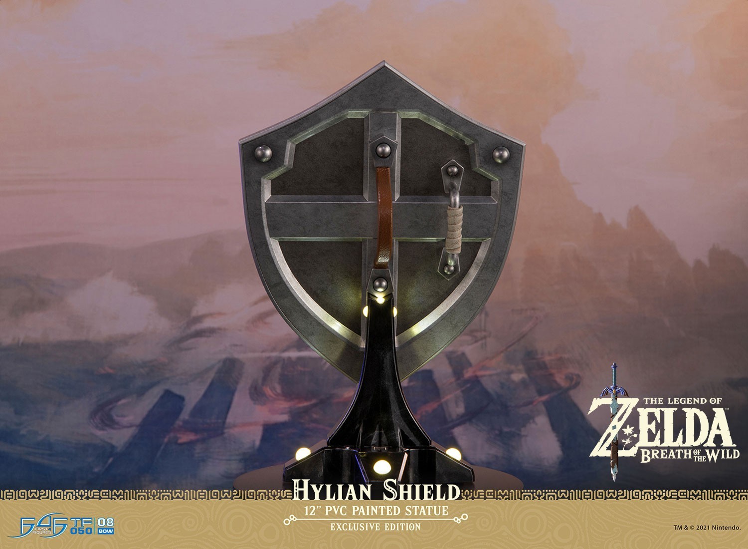 Zelda no Densetsu: Breath of the Wild - True Form  (TF050|08BOW) - Hylian Shield - Collector's Edition (First 4 Figures) photo 20