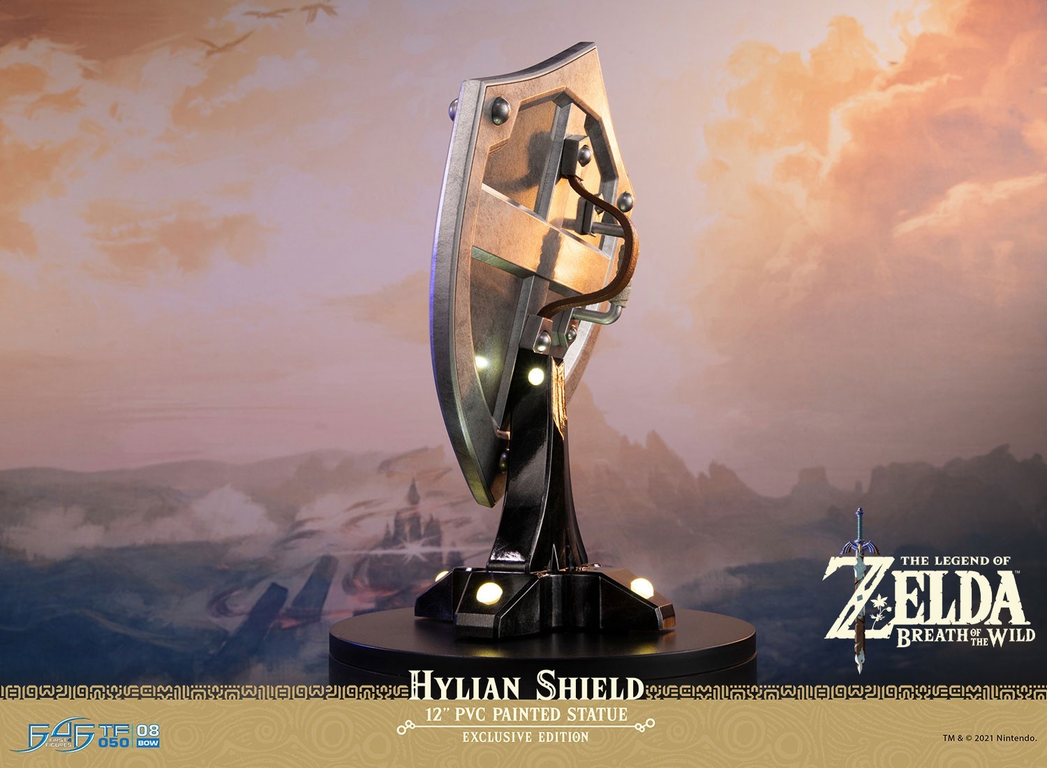 Zelda no Densetsu: Breath of the Wild - True Form  (TF050|08BOW) - Hylian Shield - Collector's Edition (First 4 Figures) photo 24