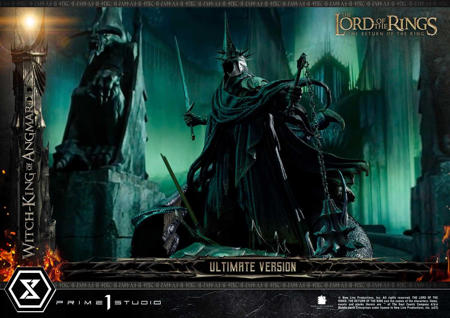 The Lord of the Rings: The Return of the King - Fellbeast - Witch-king of Angmar - Premium Masterline (PMLOTR-10UT) - Ultimate Version (Prime 1 Studio) photo 11