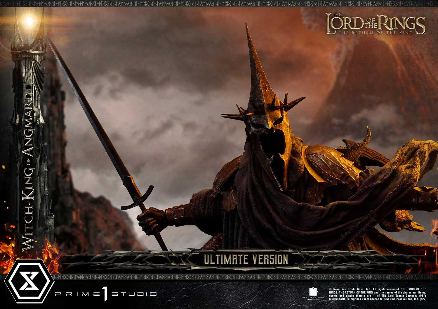The Lord of the Rings: The Return of the King - Fellbeast - Witch-king of Angmar - Premium Masterline (PMLOTR-10UT) - Ultimate Version (Prime 1 Studio) photo 12