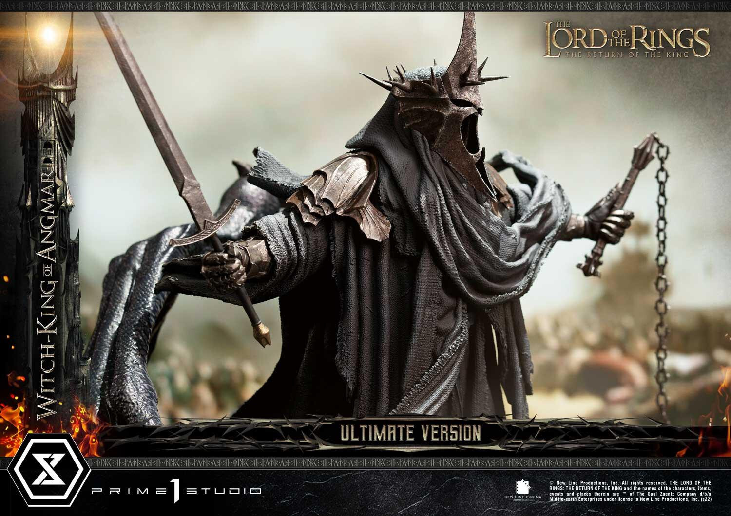 The Lord of the Rings: The Return of the King - Fellbeast - Witch-king of Angmar - Premium Masterline (PMLOTR-10UT) - Ultimate Version (Prime 1 Studio) photo 19