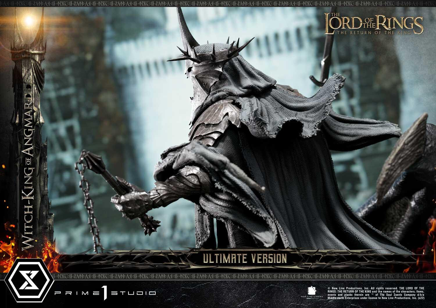 The Lord of the Rings: The Return of the King - Fellbeast - Witch-king of Angmar - Premium Masterline (PMLOTR-10UT) - Ultimate Version (Prime 1 Studio) photo 20